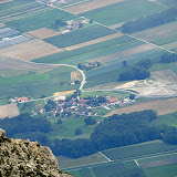 Crebelley et La Luciole vus d'en haut
