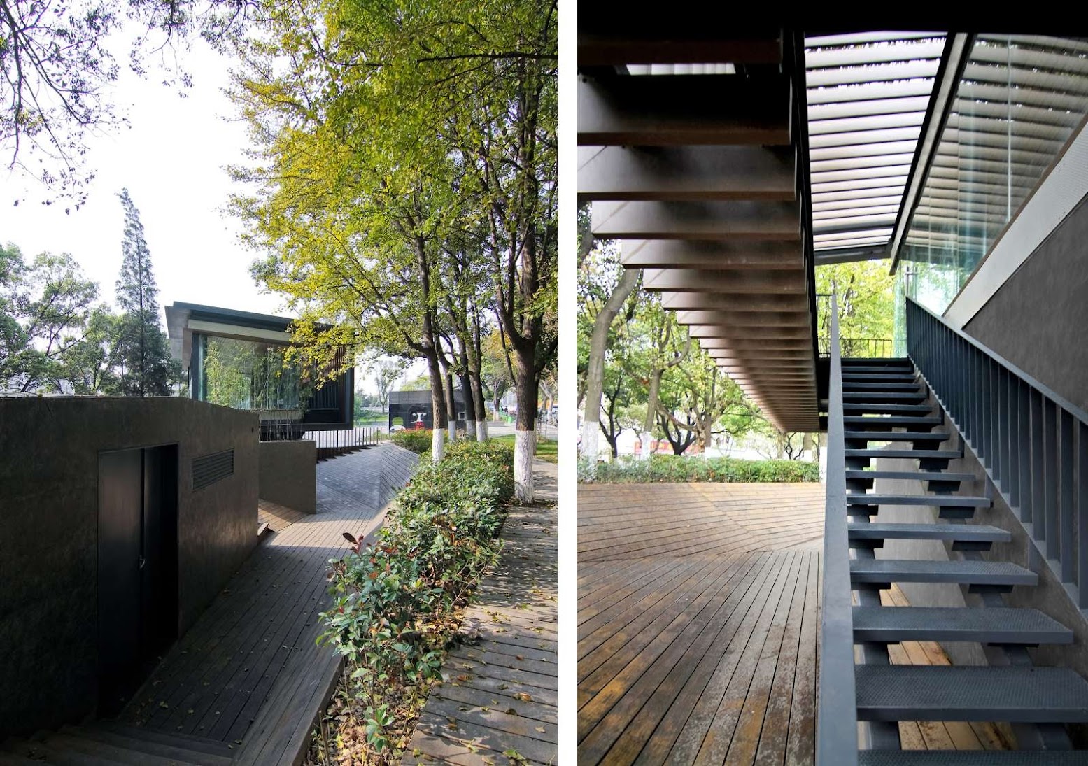 Riverside Park Pavilion by Vector Architects