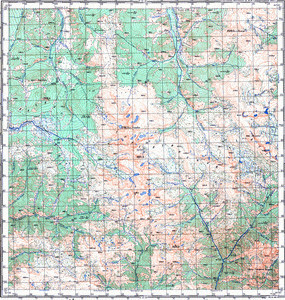 Топографические карты Генштаба России. M-45.