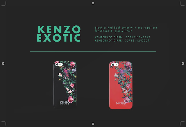 kenzo 2013 mobile accessories exotic series for apple iphone5 by fnte