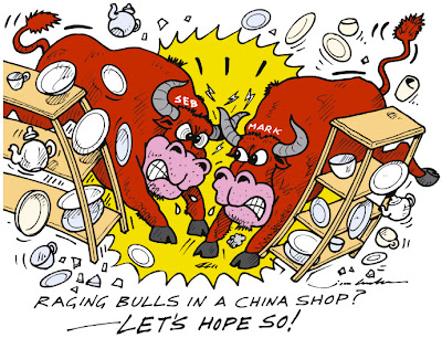 Red Bull в китайском магазине посуды - комикс Jim Bamber