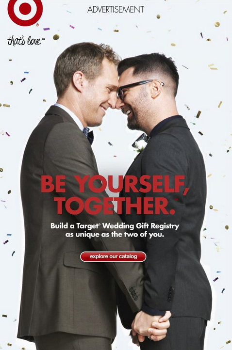 Target “Be Yourself, Together” Print Ad
