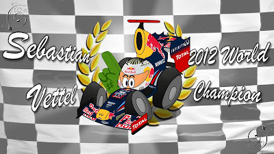 Себастьян Феттель чемпион 2012 Los MiniDrivers