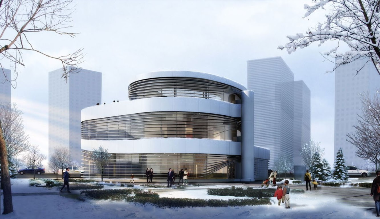 Daxing Shopping Mall Showroom by Latitude