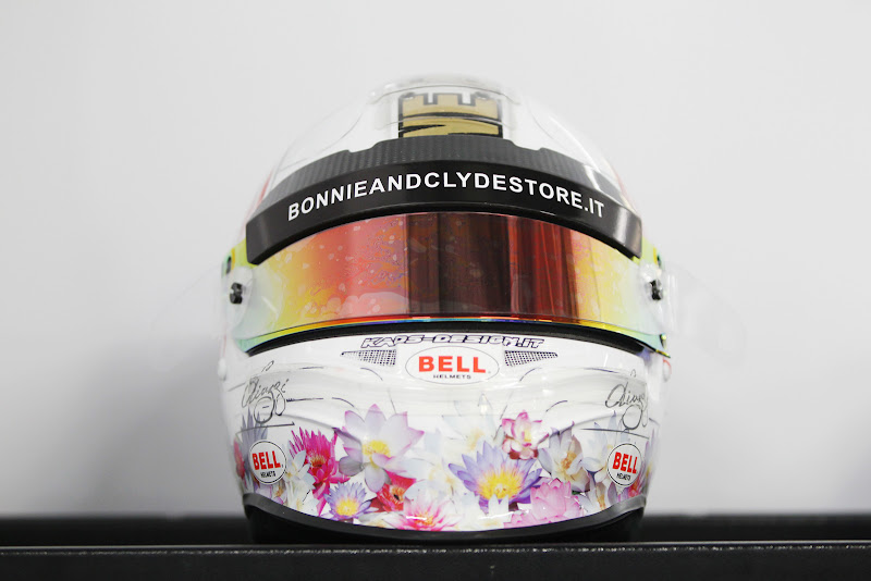шлем Витантонио Льюцци на Гран-при Японии 2011 - вид спереди