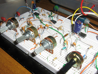 audio, mezclador, ecualizador, circuito, diagrama, electronica