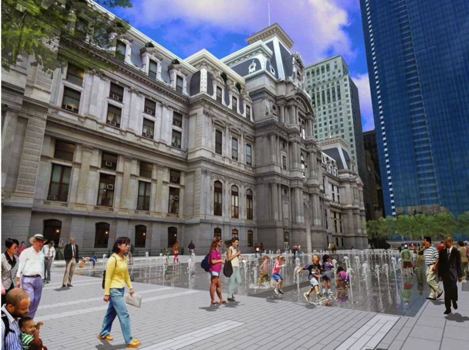 New Dilworth Plaza by OLIN