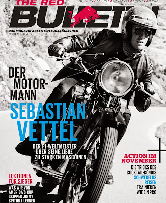 Себастьян Феттель на обложке ноябрьского выпуска The Red Bulletin 2013
