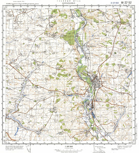 Уменьшенное изображение Карта 100k--m37-052