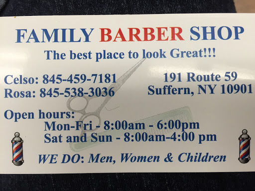 Barber Shop «Family Barber Shop», reviews and photos, 191 NY-59 #9, Suffern, NY 10901, USA