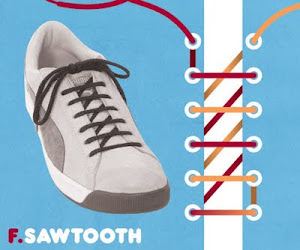 Trik Sawtooth Memasang Tali Sepatu dengan Trik Sawtooth