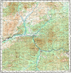 Уменьшенное изображение Карта 200k--m54-13