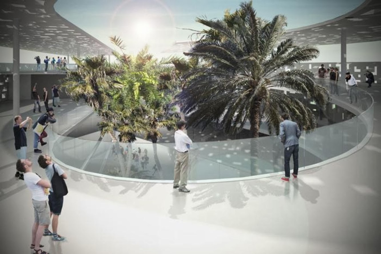 Qatar Pavilion at the Expo 2015 by Andrea