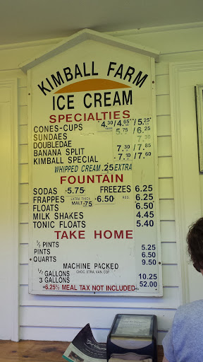 Ice Cream Shop «Kimball Farm Ice Cream», reviews and photos, 343 Bedford Rd, Carlisle, MA 01741, USA