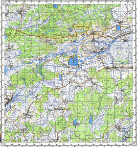 Уменьшенное изображение Карта 100k--m35-004--(1986)