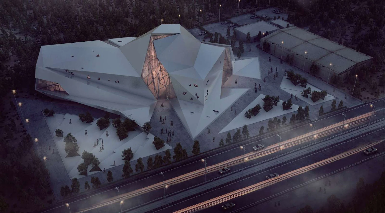 Polour Rock Climbing Hall by New Wave Architecture