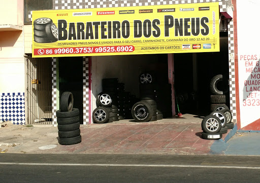 Barateiro Dos pneus, 045, Av. Pinheiro Machado, 665 - Rodoviária, Parnaíba - PI, Brasil, Loja_de_Pneus, estado Piaui