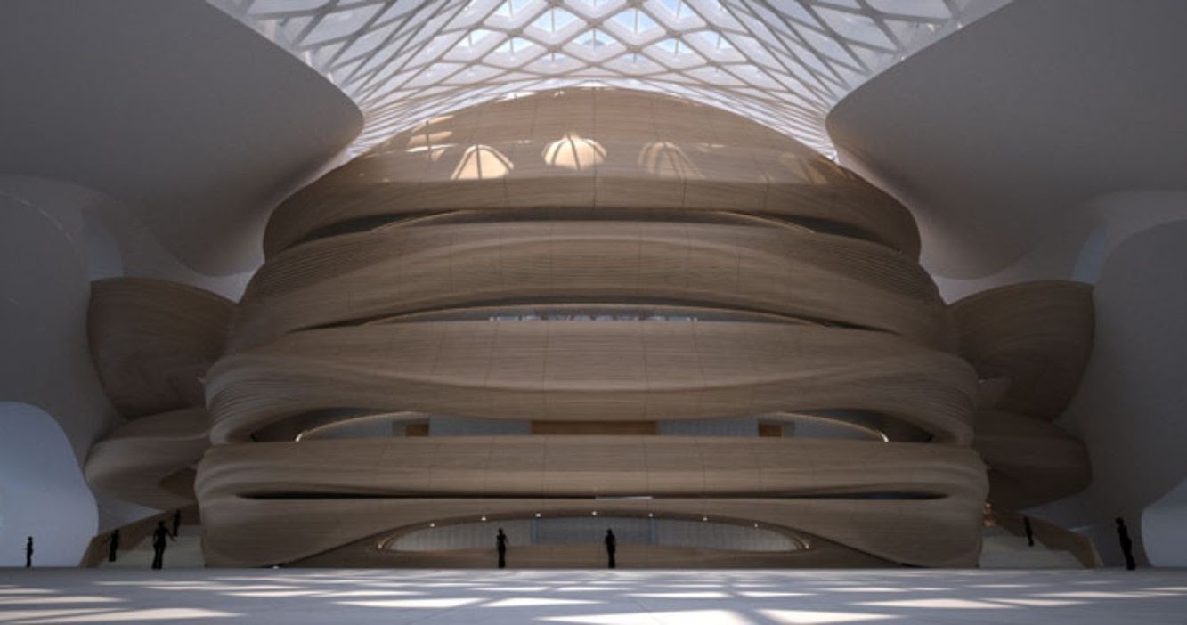 Cultural Center of Harbin by Mad