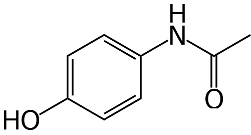 Structure Of Paracetamol