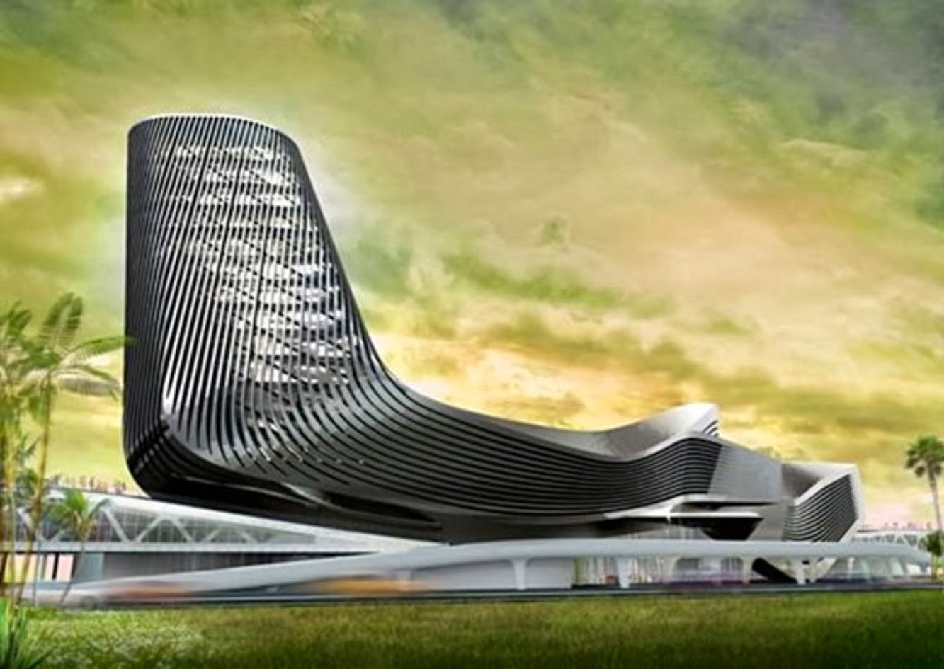 Kaohsiung, Taiwan: Kaohsiung Port Terminal by Jesse Reiser + Nanako Umemoto