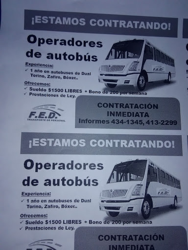 Transporte De Personal F.E.D, Dr Jesús Valdez Sánchez 131, Privada Buenos Aires, Coah., México, Empresa de transporte | COAH