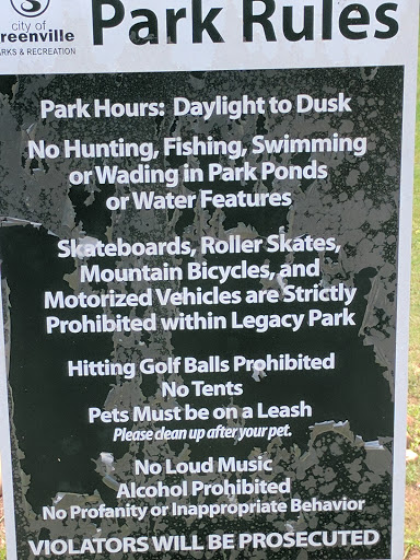 Park «Legacy Park», reviews and photos, 336 Rocky Slope Rd, Greenville, SC 29607, USA