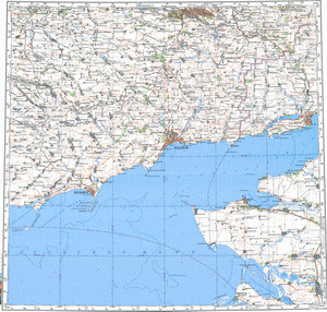 Уменьшенное изображение Карта 500k--l37-1--(1986)