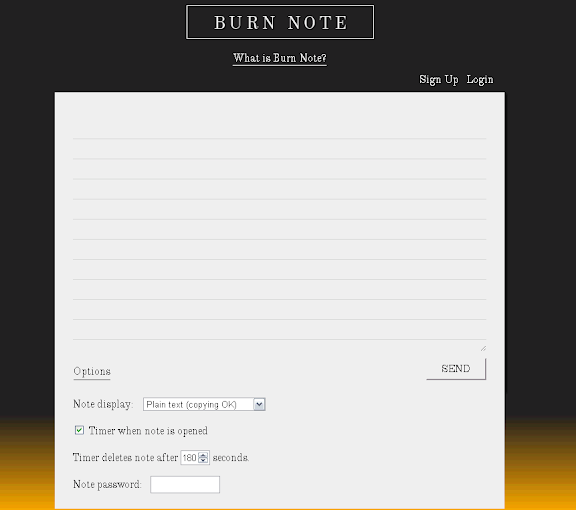 Burn Note Burn Note