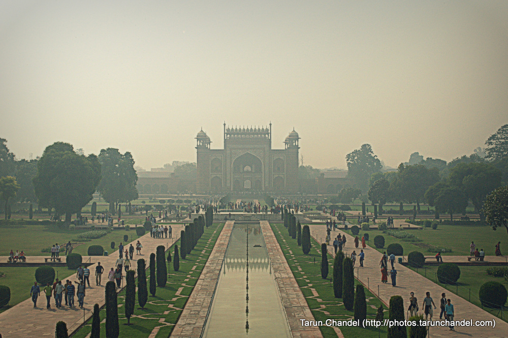 Agra Taj Mahal Entrance, Tarun Chandel Photoblog