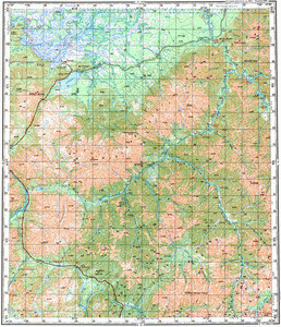 Уменьшенное изображение Карта 200k--n49-04
