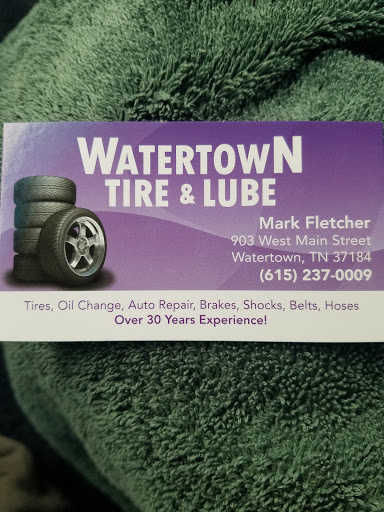 Tire Shop «Watertown Tire & Lube», reviews and photos, 903 W Main St, Watertown, TN 37184, USA