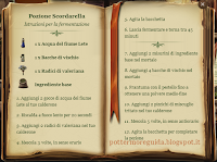 Pozione Scordarella - Istruzioni