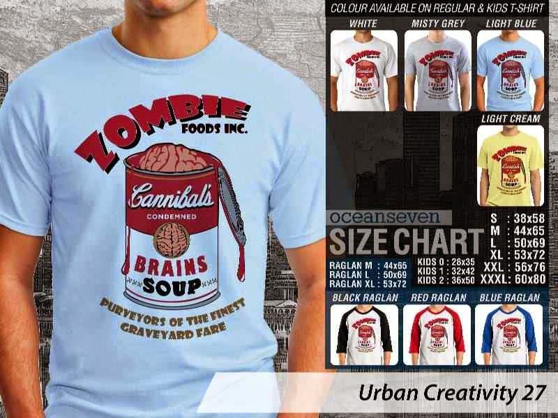 KAOS Zombie Foods Inc. Brains Soup Urban Creativity 27 distro ocean seven
