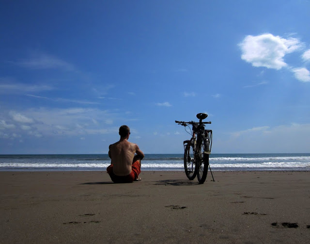 Contemplation on the Beach - Jaco, Costa Rica: May 2, 2012 - Mile 8500