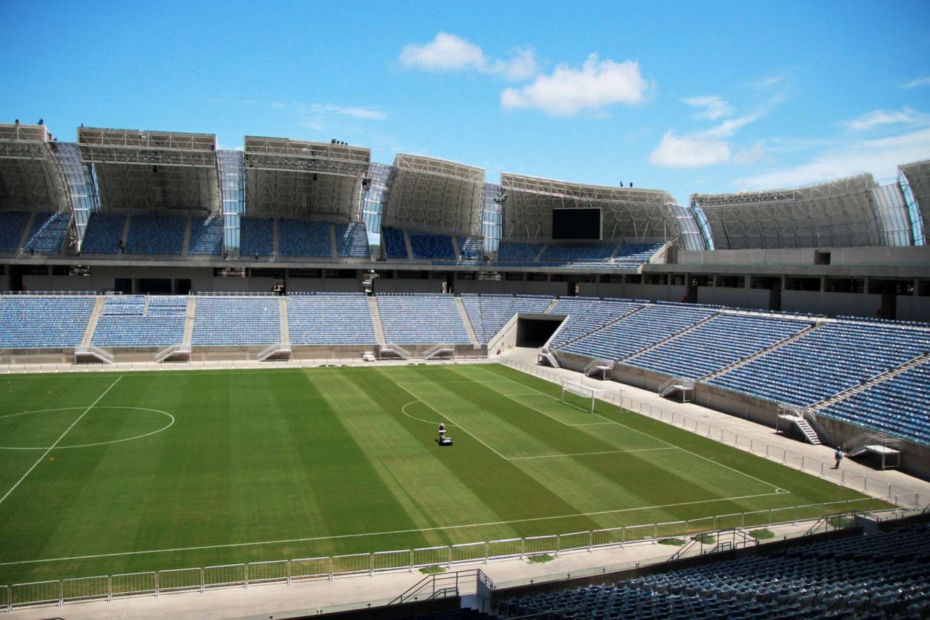 officially opened Arena das Dunas by Populous