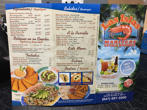 Restaurant «Las Islas», reviews and photos, 1101 N La Fox St, South Elgin, IL 60177, USA
