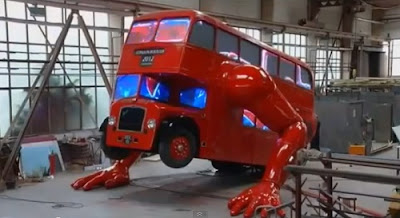 London Double Decker Bus Doing Push Ups For Olympics Seen On www.coolpicturegallery.us London Double Decker Bus Doing Push Ups For Olympics Seen On www.coolpicturegallery.us