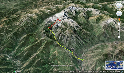 Hike into the Enchantments via the Snow Lake trail.  Climbed Prusik Peak via the West Ridge (5.7)