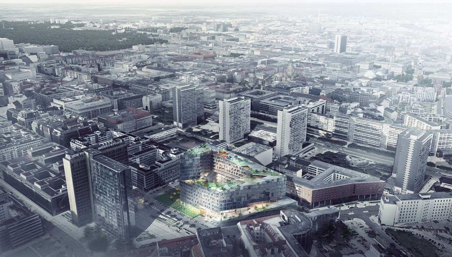 New Media Campus for Axel Springer by BIG
