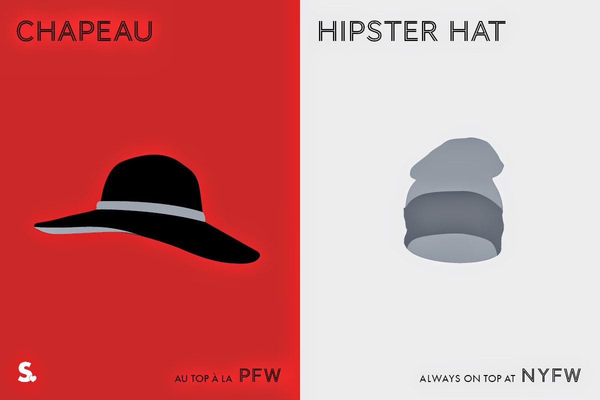 Image of Paris VS New York Fashion Week Infographic 4 Image of Image of Paris VS New York Fashion Week Infographic 4