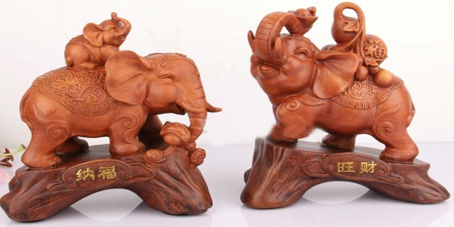 Voi gỗ phong thủy mang ý nghĩa tốt đẹp