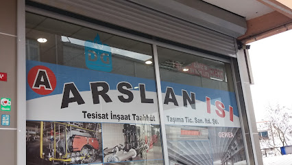 Arslan Isı Tesisat İnşaat Taahhüt Taşıma Tic.San.Ltd.Şti.