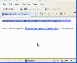 Csharp  Articles C# VB Tutorials Code Examples Samples: Ajax  ModalPopUpExtender Example