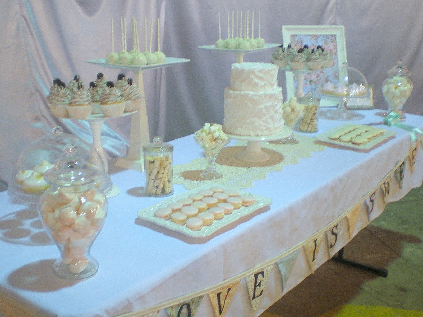 Shabby Chic Wedding Dessert Shabby Chic Wedding Dessert