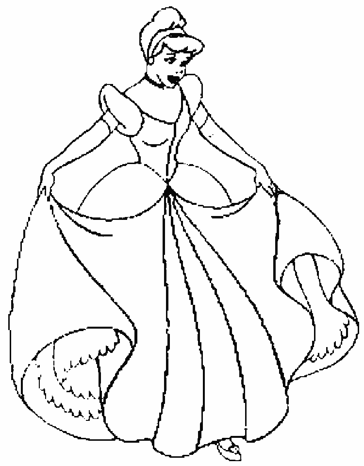 Cinderella Inspired Grown Up Colouring Pages Have