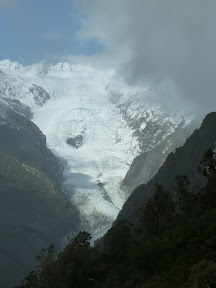 Vue sur le Franz Joseph Glacier