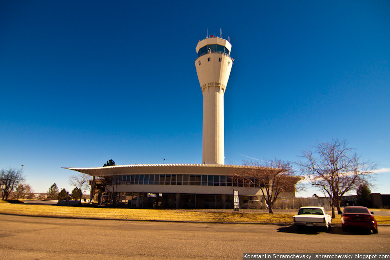 USA Colorado Denver Centennial Airport Tower США Колорадо Денвер Сентенниал Аэропорт APA KAPA
