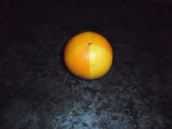 spray tanned orange