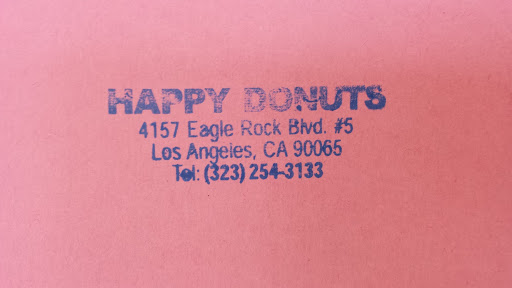 Donut Shop «Happy Donuts», reviews and photos, 4157 Eagle Rock Blvd, Los Angeles, CA 90065, USA