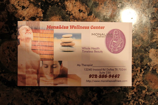 Massage Therapist «Monalisa Wellness Center and Spa», reviews and photos, 12240 Inwood Rd, Dallas, TX 75244, USA